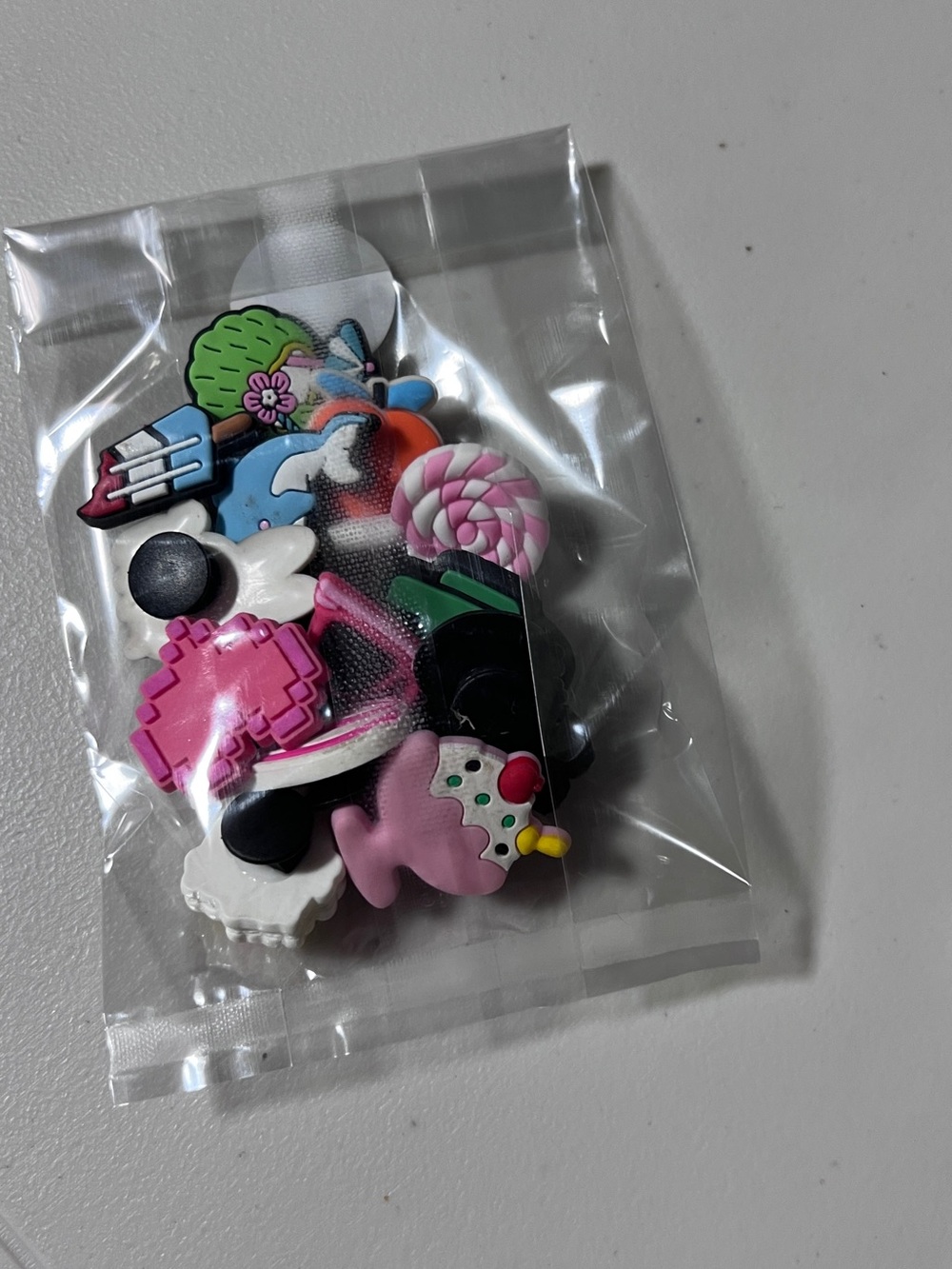 Assorted Pink and Multicolor Kids Toy Charms - Pack